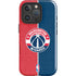 NBA Washington Wizards Canvas Split iPhone 16 Pro Impact Case